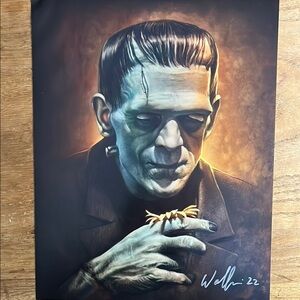 Frankenstein Art Print 8x10